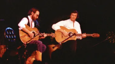 Al di Meola and John Mc Laughlin in 1979