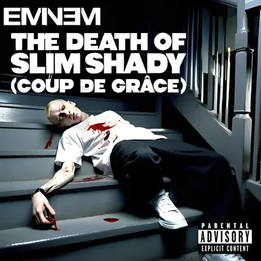 Eminem the death of slim shady album cover