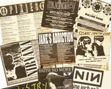 1990s Alternative Grunge Rock Collage