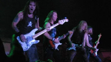 Iron Maiden bass and guitars 30nov2006