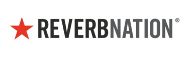 Reverbnation logo light flat r