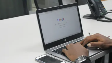 Search Engine Optimization SEO Google Laptop