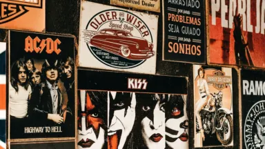 Wall Posters Rock Music ACDC Kiss