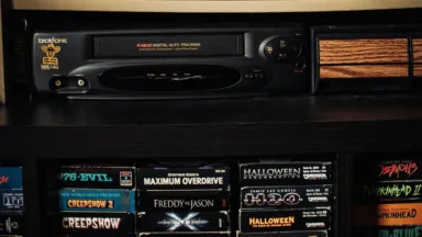 VHS Video Tapes Player