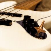 Classic Olympic White Fender Jazz Bass