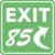 Exit 85 Logo